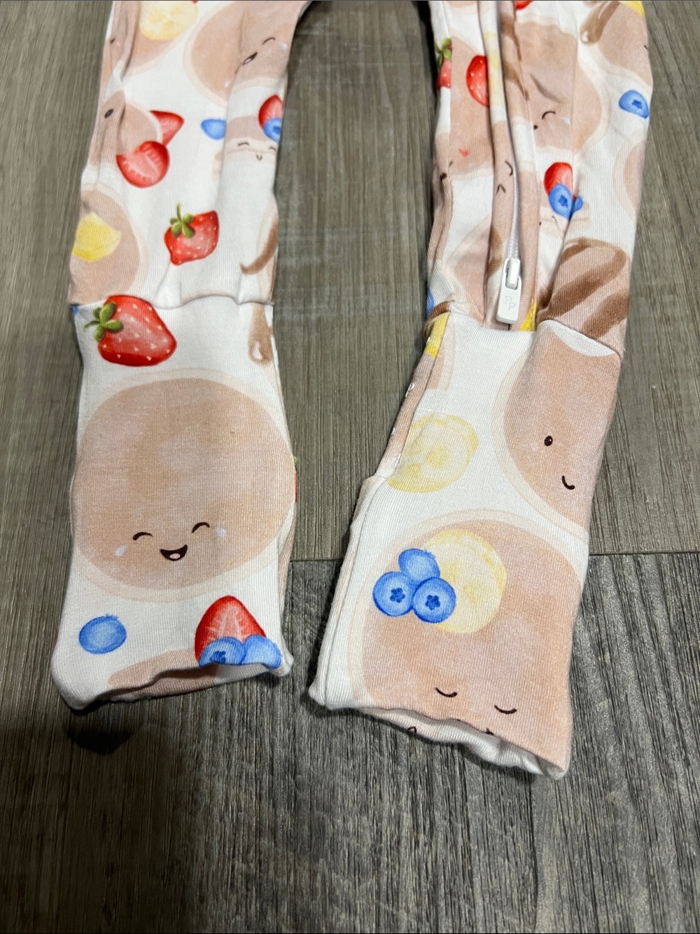 Posh Peanut Pancakes convertible one piece size 9-12M - Picture 3 of 7